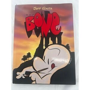 The Art of Bone by Jeff Smith Hardcover Art Book Comics Illustrations